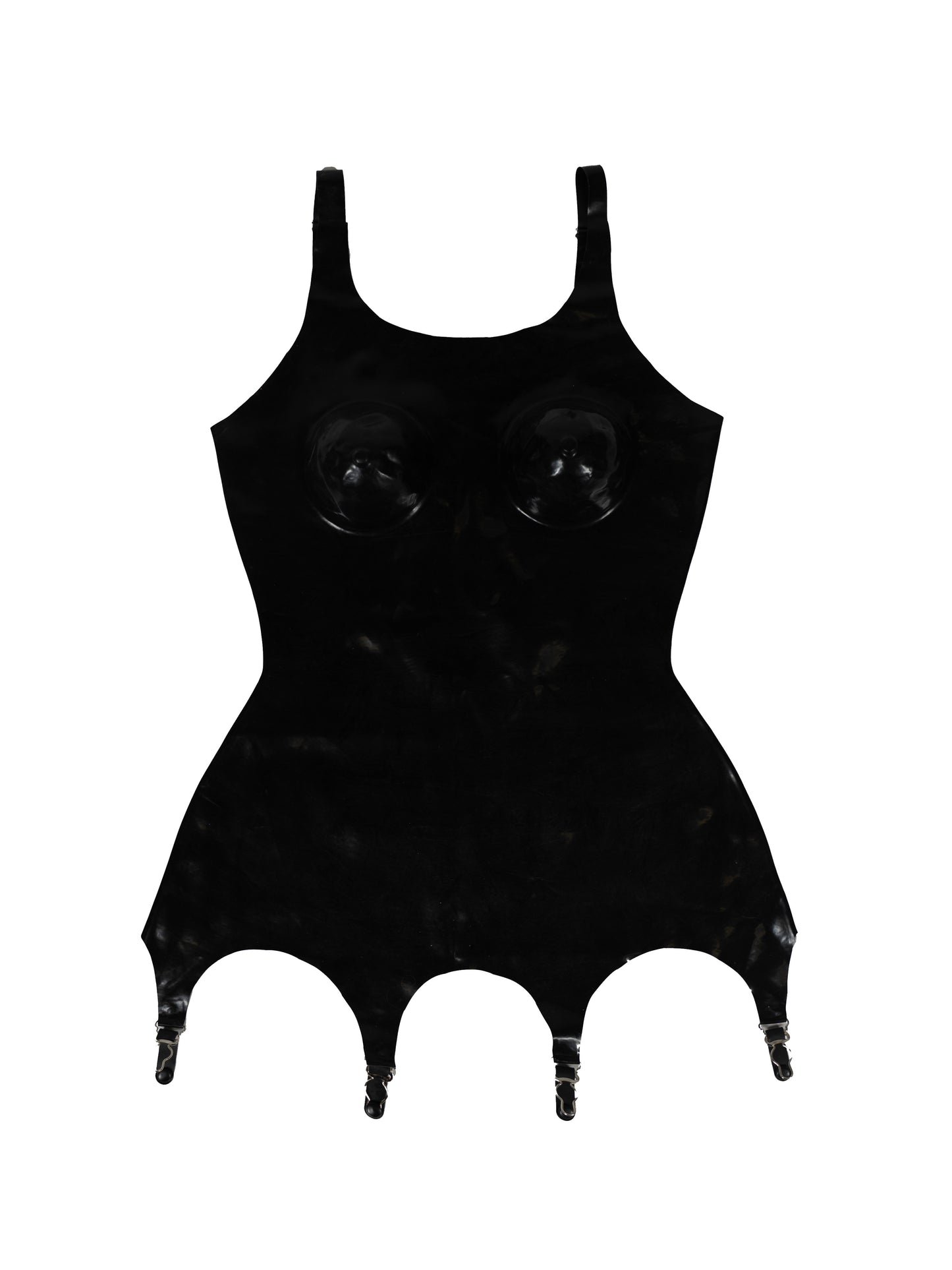 Pierced Body Frame Suspension Dress